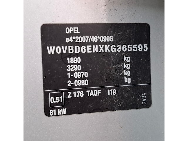 Personenauto, opel, astra 1.6 cdti, 2019 - afbeelding 54 van  71