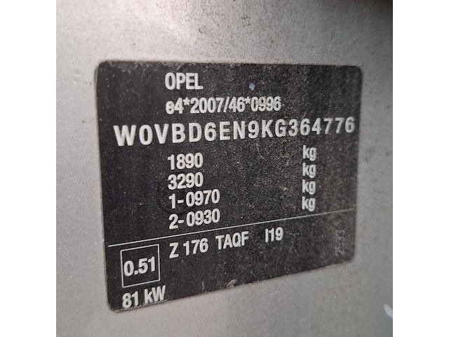 Personenauto, opel, astra 1.6 cdti, 2019 - afbeelding 51 van  66
