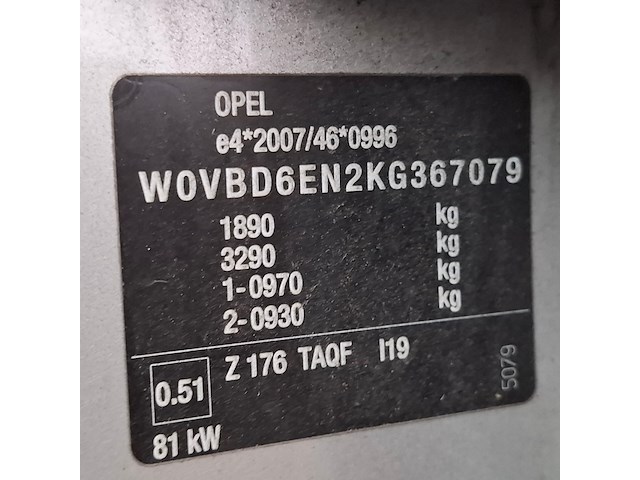 Personenauto, opel, astra 1.6 cdti, 2019 - afbeelding 53 van  67