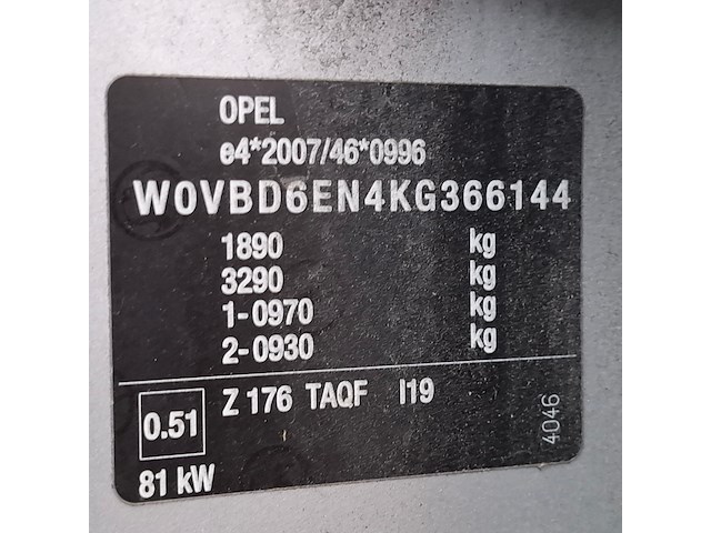 Personenauto, opel, astra 1.6 cdti, 2019 - afbeelding 59 van  71