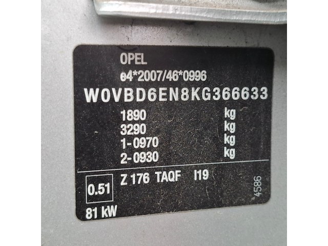 Personenauto, opel, astra 1.6 cdti, 2019 - afbeelding 52 van  68