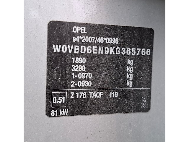 Personenauto, opel, astra 1.6 cdti, 2019 - afbeelding 52 van  69