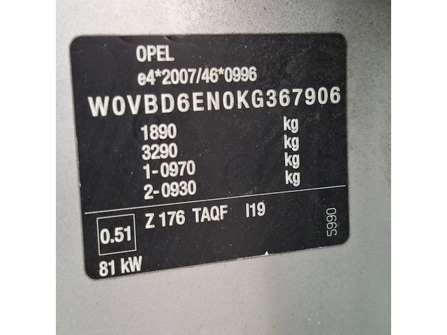 Personenauto, opel, astra 1.6 cdti, 2019 - afbeelding 54 van  67