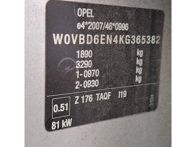 Personenauto, opel, astra 1.6 cdti, 2019 - afbeelding 54 van  69