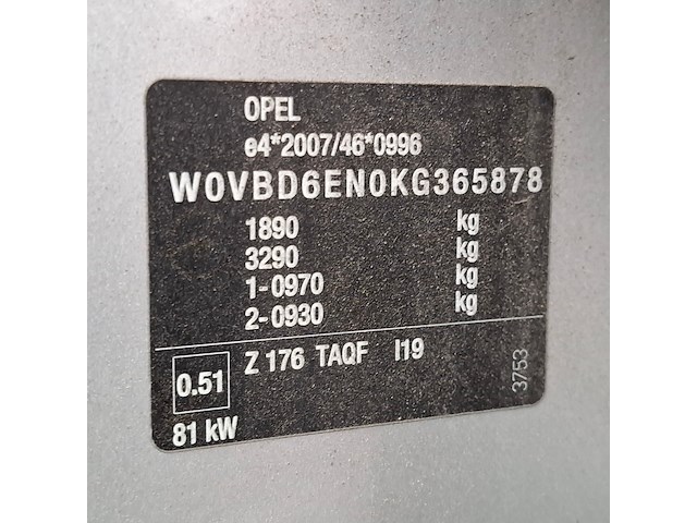 Personenauto, opel, astra 1.6 cdti, 2019 - afbeelding 58 van  73
