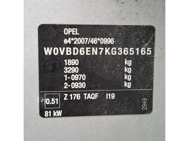 Personenauto, opel, astra 1.6 cdti, 2019 - afbeelding 48 van  62
