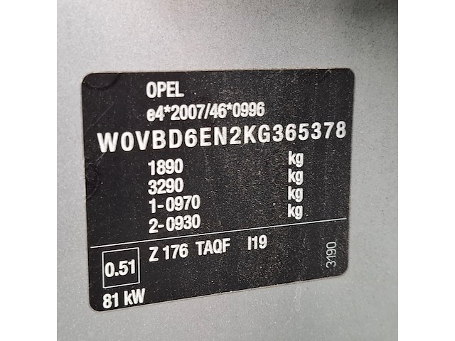 Personenauto, opel, astra 1.6 cdti, 2019 - afbeelding 49 van  65