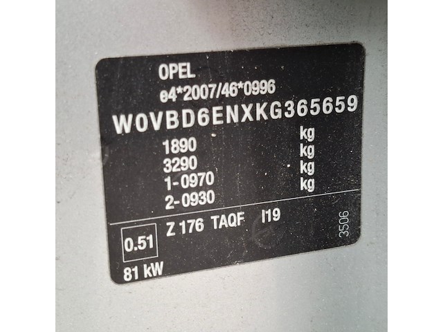 Personenauto, opel, astra 1.6 cdti, 2019 - afbeelding 47 van  61