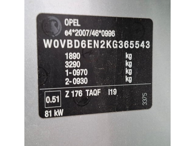 Personenauto, opel, astra 1.6 cdti, 2019 - afbeelding 60 van  75