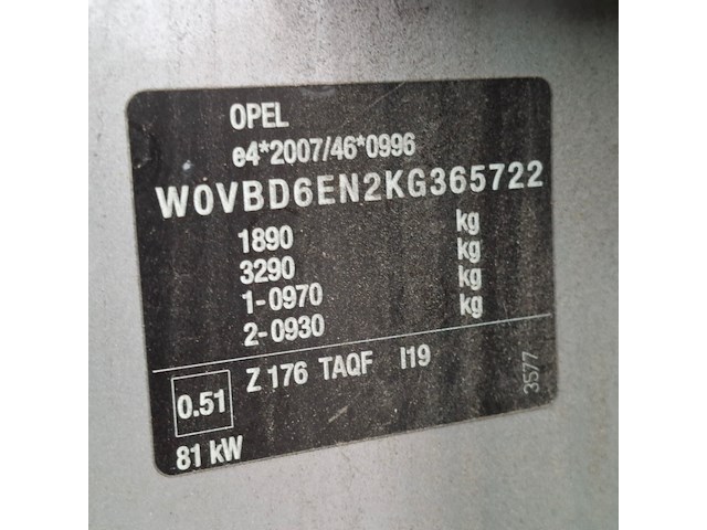 Personenauto, opel, astra 1.6 cdti, 2019 - afbeelding 62 van  82