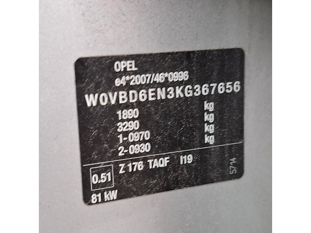 Personenauto, opel, astra 1.6 cdti, 2019 - afbeelding 65 van  80