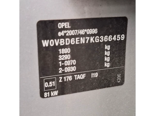 Personenauto, opel, astra 1.6 cdti, 2019 - afbeelding 51 van  66