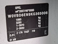 Personenauto, opel, astra 1.6 cdti, 2019 - afbeelding 58 van  69