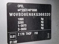 Personenauto, opel, astra 1.6 cdti, 2019 - afbeelding 58 van  72