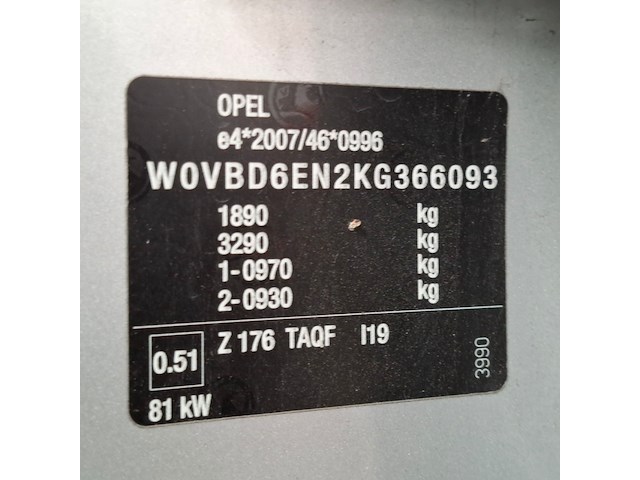 Personenauto, opel, astra 1.6 cdti - afbeelding 47 van  65