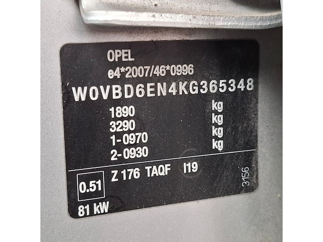 Personenauto, opel, astra 1.6 cdti - afbeelding 47 van  64