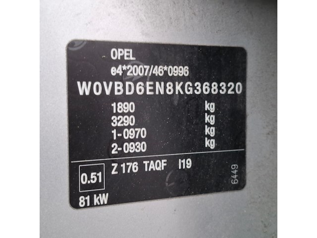 Personenauto, opel, astra 1.6 cdti - afbeelding 58 van  72