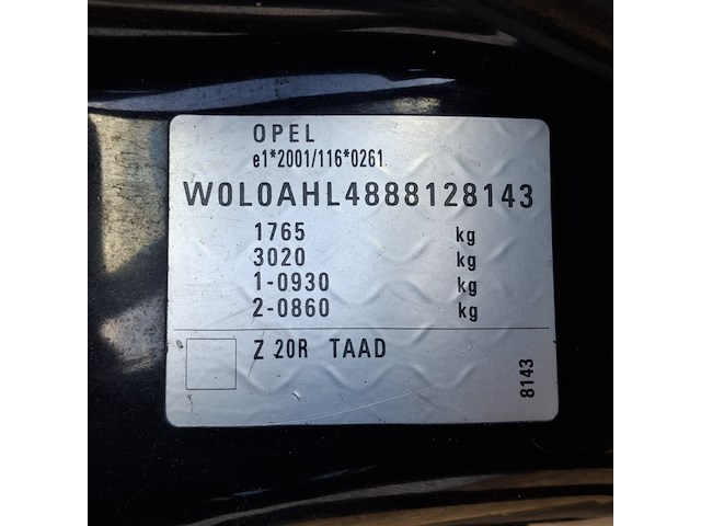 Personenauto, opel, astra, 1.6 essentia, 2008 - afbeelding 31 van  44