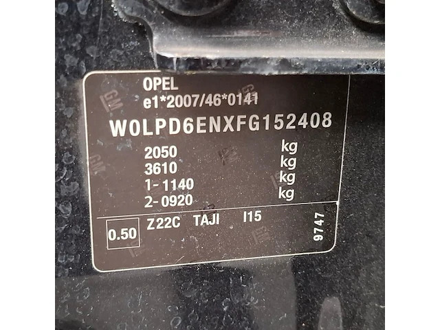 Personenauto, opel, astra 2.0 cdti, 2015 - afbeelding 63 van  79