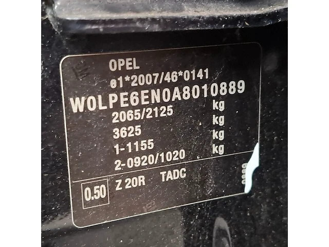 Personenauto, opel, astra, 2.0 cdti sport, 2010 - afbeelding 58 van  73