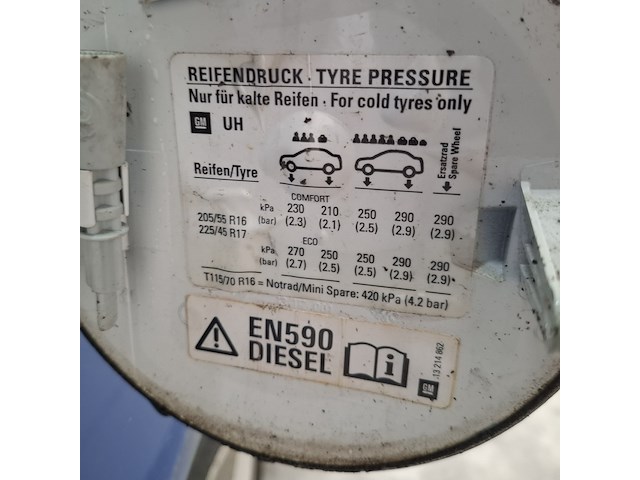 Personenauto, opel, astra, 2009 - afbeelding 36 van  46