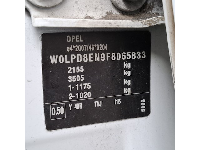 Personenauto, opel, astra, 2012 - afbeelding 39 van  56