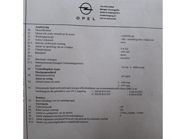 Personenauto, opel, astra, 2014 - afbeelding 66 van  69