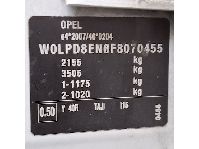 Personenauto, opel, astra, 2015 - afbeelding 40 van  62