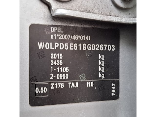 Personenauto, opel, astra , 2015 - afbeelding 36 van  52