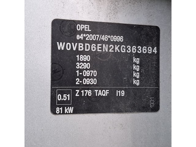 Personenauto, opel, astra, 2019 - afbeelding 40 van  55