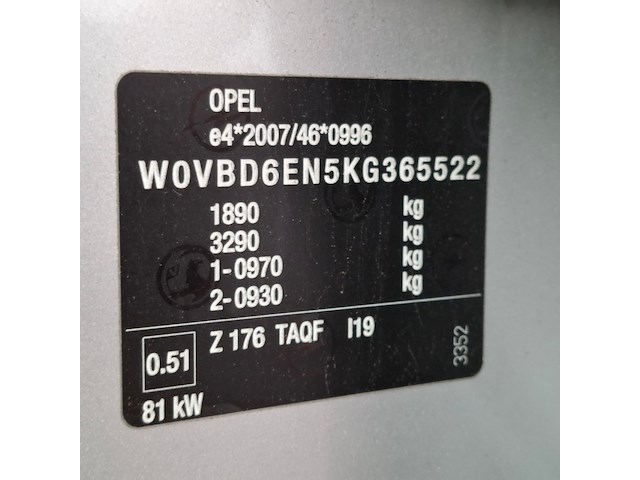 Personenauto, opel, astra, 2019 - afbeelding 47 van  62