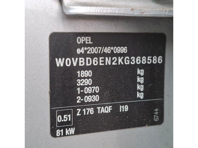 Personenauto, opel, astra, 2019 - afbeelding 51 van  67