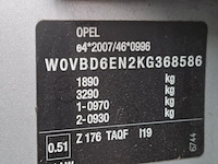 Personenauto, opel, astra, 2019 - afbeelding 51 van  67