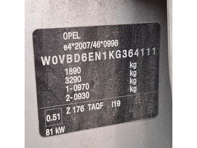 Personenauto, opel, astra, 2019 - afbeelding 50 van  67