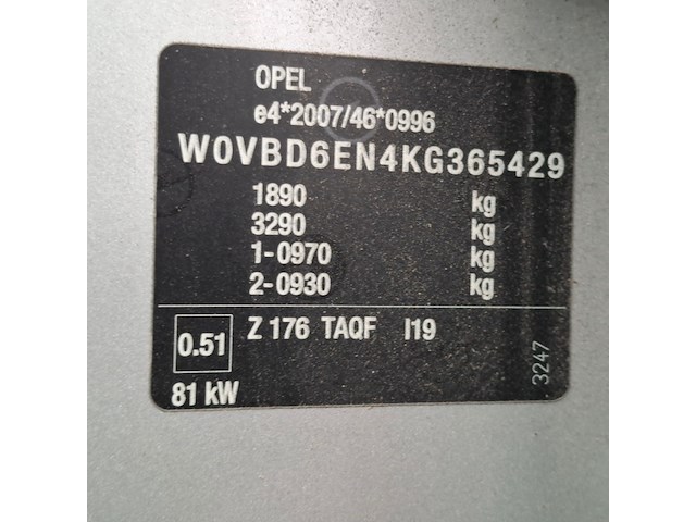 Personenauto, opel, astra, 2019 - afbeelding 51 van  68