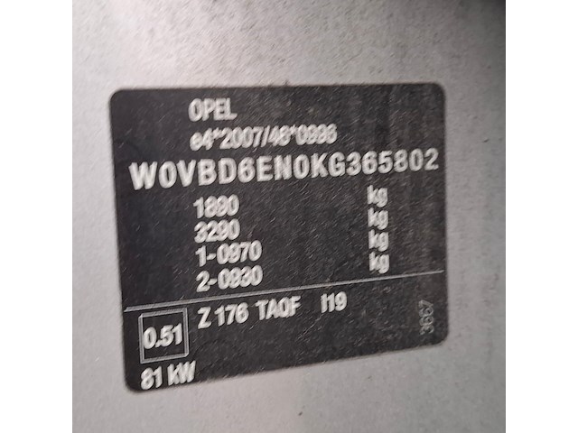 Personenauto, opel, astra, 2019 - afbeelding 63 van  79