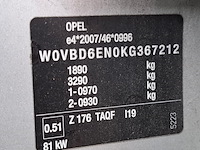 Personenauto, opel, astra, 2019 - afbeelding 60 van  74