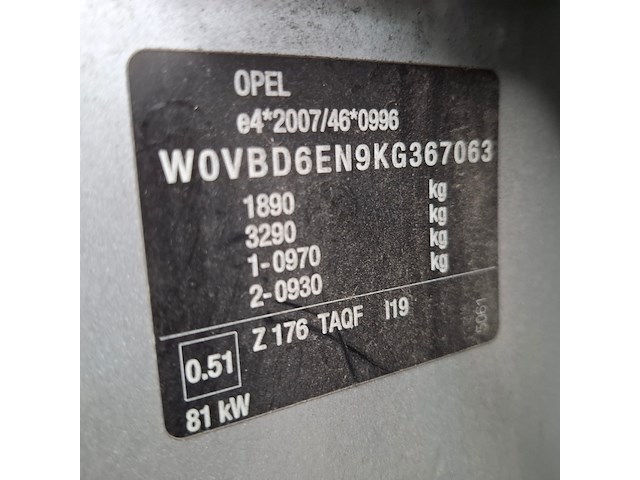 Personenauto, opel, astra, 2019 - afbeelding 47 van  64
