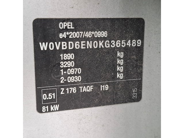 Personenauto, opel, astra, 2019 - afbeelding 58 van  72