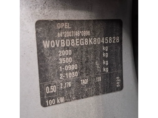 Personenauto, opel, astra sports tourer 120 year edition, 2019, 1.6 cdti - afbeelding 63 van  76