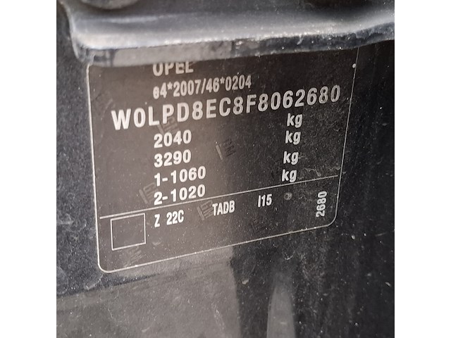 Personenauto, opel, astra sports tourer 1.4, 2015 - afbeelding 31 van  41