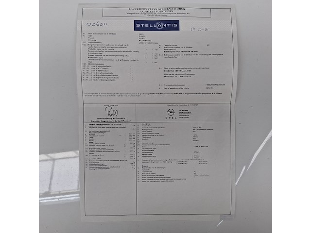 Personenauto, opel, astra sports tourer, 2014 - afbeelding 53 van  59