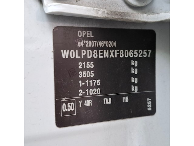 Personenauto, opel, astra sports tourer, 2015 - afbeelding 40 van  58