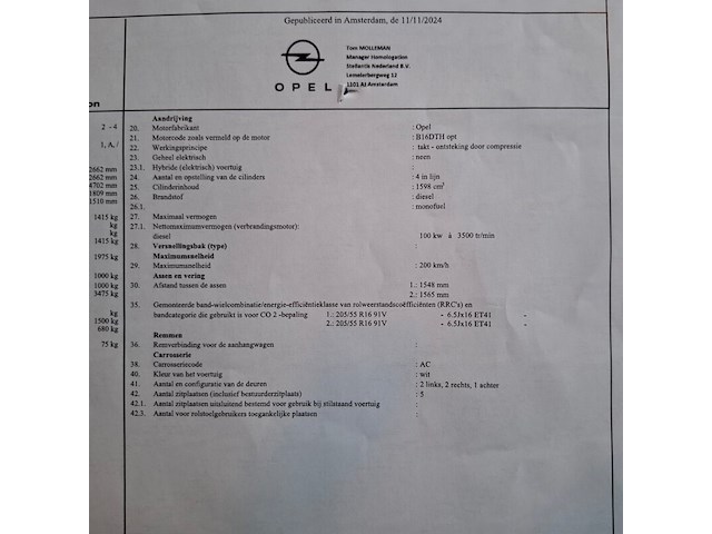 Personenauto, opel, astra sports tourer, 2017 - afbeelding 44 van  62