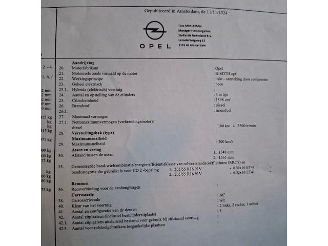 Personenauto, opel, astra sports tourer, 2017 - afbeelding 42 van  61