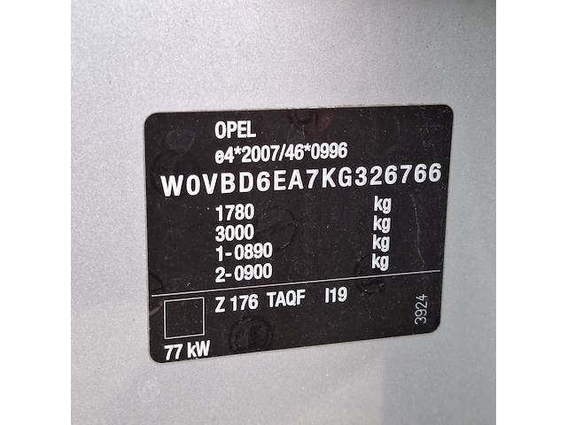 Personenauto, opel, astra - afbeelding 37 van  46