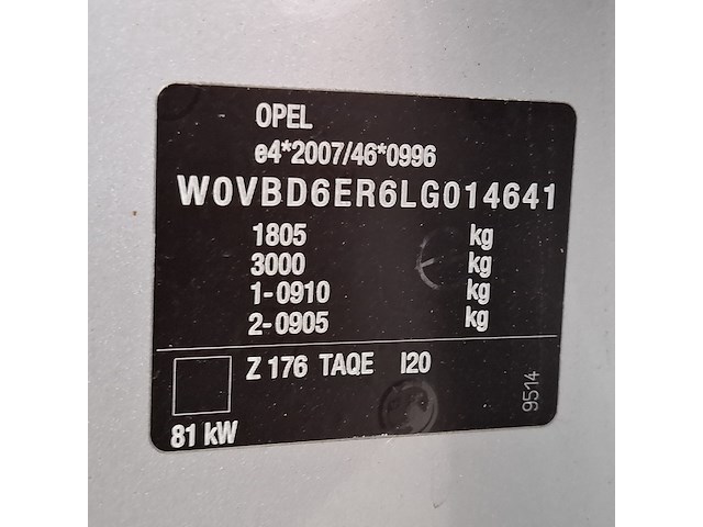 Personenauto, opel, astra - afbeelding 33 van  47