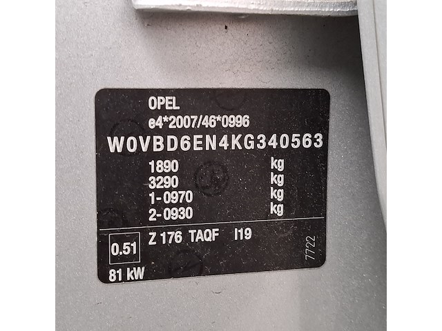 Personenauto, opel, astra - afbeelding 28 van  90