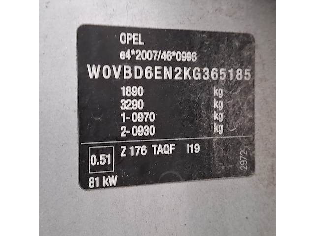 Personenauto, opel, astra - afbeelding 35 van  51