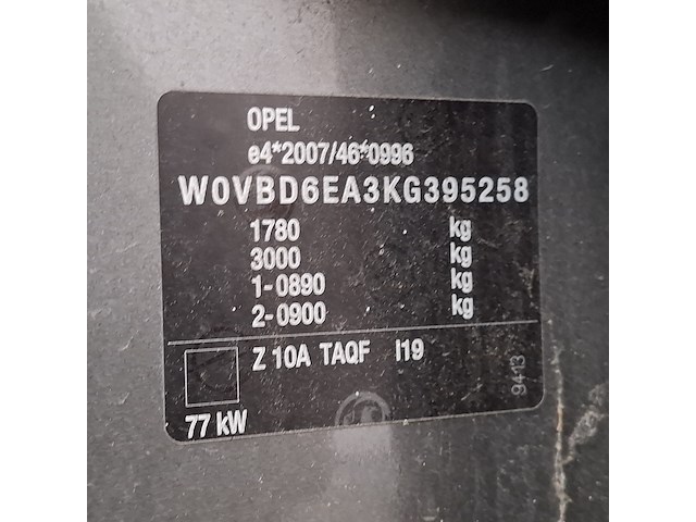 Personenauto, opel, astra - afbeelding 38 van  57